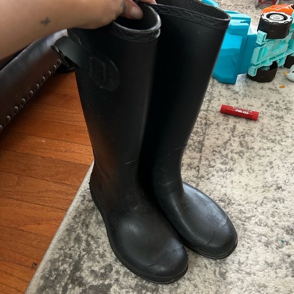Shoes Black Rain Boots Poshmark